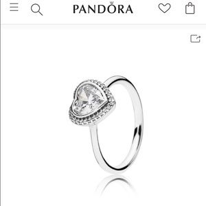 Pandora “Sparkling Love” Ring.